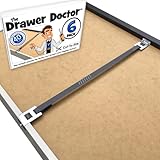 Drawer Doctor Schnalle für den Schubladen Unterbau im 6er Pack– In einer Minute die Gebogene Schublade mit Holz Werkzeuge Reparieren, 6x Schub