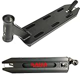 Longway Kaiza Stunt-Scooter Cut Out Deck 480mm Nur 1150g Park Schw
