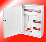 Zählerschrank Sicherungskasten Verteilerkasten AUFPUTZ 3 PHASEN 38. Sich. IP30 38