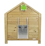 Kerbl 70559 Selbstverriegelung automatische Hühnertür, Nachrüstsatz Komp