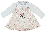 Mädchen Baby-Kleid Fest-Kleid Set 2teilig mit Minnie Mouse Größe 68 74 80 86 92 98 104 Baumwolle für 3 6 9 12 Monate 1 2 3 Jahre Disney Baby Weihnachts-Geschenk (80, Modell 6)