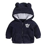Borlai Neugeborenes Baby Wintermäntel niedlich warme dicke Mantel Jacke Hoodie Outwear 0-18 M