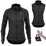 SILVINI Vetta Sportlicher Windbreaker für Damen Windjacke Damen Leicht Fahrradjacke Damen Winddicht Damen Leicht Regenjacke Damen Sport Regenjacke Damen Leichte Laufjacke Damen Regenjacke B