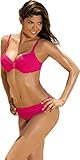 Feba Figurformender Damen Push Up Bikini V2SN1V2RS4 (Rosa, Cup 80 D/Unterteil 40)