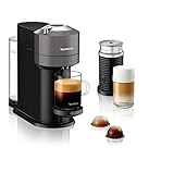 De'Longhi Nespresso Vertuo Next ENV 120.GYAE Kaffeekapselmaschine mit Aeroccino Milchaufschäumer, g