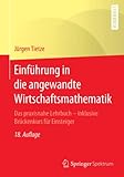 Einführung in die angewandte Wirtschaftsmathematik: Das praxisnahe Lehrbuch - inklusive Brückenkurs für Einsteig