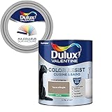 Dulux Valentine Ma Color Surmeasure – Farbe für Innenwände, Decken, Holzwaren – Küche & Bad – Satin Tonerde 0,75