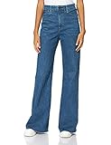 G-STAR RAW Damen Deck Ultra High Wide Leg Jeans, Blau (Faded Blue Jay C829-C604), 30W / 30L