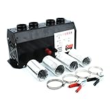 SHYDPM 800-1000w LKW-heizung Edelstahl 12v 24v Zusatzheizung Automatische Konstante Temperatur 4 Luftauslass Autoheizung Heizung/Auftauen/Entneb