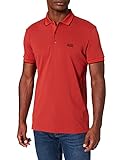 BOSS Herren Paddy 10212415 01 Polohemd, Medium Red611, XXXL