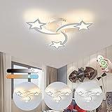 RHTCEN Indoor LED Deckenlamp, 22W 3 Kopf Moderne Meteor Kinder Deckenleuchte, Fernbedienung Dimmbar 3000K-6000K, Geeignet Für Schlafzimmer, Wohnzimmer, Esszimmer,