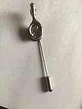 Badminton Traditionelle Tennisschläger tg316 a English Pewter auf einem Krawattennadel Stick hat Schal Halsband geschrieben von uns Geschenke für alle 2016 von Derbyshire U