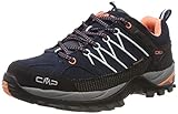 CMP Damen Rigel Low Wmn Shoes Wp Trekking-& Wanderhalbschuhe, Blau (B.Blue-Giada-Peach 92ad), 38 EU