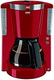 Melitta Look Selection 1011-17, Filterkaffeemaschine mit Glaskanne, AromaSelector,