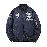 Winter Herren Jacke Mantel Baseball Uniform Lose GroßE GrößE Zwei Seiten Tragen Baumwolle Fliegeranzug Trendy Baumw