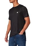 Superdry Mens Train Active Tee T-Shirt, Schwarz, Larg
