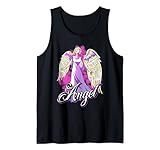 Angelic Ästhetisches Engel-Shirt für Frauen, niedliche Flügel, spirituell Tank Top