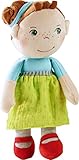 HABA 305816 Kuschelpuppe Marta - Weiche Stoffpuppe, für Babys ab 6 Monaten, Geburt oder T