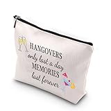 WCGXKO Hangover Gift Bachelorette Hangover Kit Bags Hangovers Only Last A Day Memories Last F