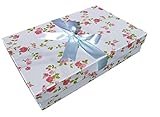 Die Klassische Brautkleidbox, 75cm x 50cm x 15cm, 'WILD ROSE'