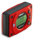 SOLA - GO! smart - Winkelmesser digital mit Bluetooth - digitale Wasserwaage mit LCD - Fernsteuerung über Smartphone und App - Neigungsmesser magnetisch mit V-Nut - bevel box magnetic - IP54