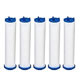 Gongcheng 5 PCS Filter für Dusch Kopf, Lebensmittel qualität PP Baumwolle Dusch Filter Patrone Ersatz für H