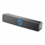 USB-betriebene Soundbar Super Bass Subwoofer Surround-Lautsprecher für TV-PC-Laptop-Gaming-Heimkino-Audiosystem 350TS