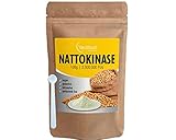 Nattokinase Pulver 100g Packung 2.000.000 FU´s hohe Bioverfügbarkeit ohne Magnesiumstearat ohne K1 K2 mit Analyse Zertifik