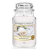 Yankee Candle Duftkerze im Glas (groß) | Wedding Day | Brenndauer bis zu 150 S