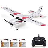 Goolsky FX801 Flugzeug Cessna 182 2,4 GHz 2CH RC Flugzeug Flugzeug Outdoor Flugspielzeug für Kinder Jungen mit 3 B