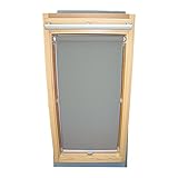 Easy-Shadow Dachfenster Abdunkelungsrollo Basis Rollo für Typ Roto WDF R4 / R7 / R45 / R48 / R75 / R78 / R4_K/H R7_K/H Größe 6/11 - in der Farbe g