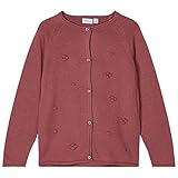 NAME IT Girl Strickjacke Bio-Baumwoll 122-128Withered R