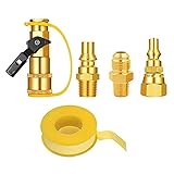 Propan Gasflasche Adapter Outdoor Campingkocher Brenner Herd Anschluss Gaskartuschen Adap