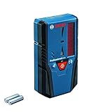Bosch Professional Laserempfänger LR 6 (roter Strahl, 2 x AAA Batterien, Reichweite: 5 - 50 m)