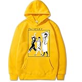 YUANOU Anime Blue Period Kapuzenpullover Hoodies Männer Frauen Langarm Pullover Streetwear H