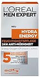 L'Oreal Men Expert Hydra Energy 24H Anti Müdigkeit, 50ml: Feuchtigkeitspflege für den Mann mit Vitam C