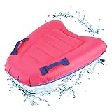 Schwimmendes Bodyboard, Kick Board, aufblasbares Surfbrett, einfarbig, Boje, Kickboard, Kinder, sicheres Surfbrett für Kinder und Erwachsene, Schwimmhilfen, Pool schw