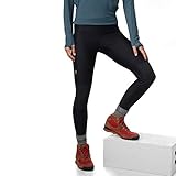 Fjällräven Damen Tights Abisko Trekking, Black, L, 89586-550