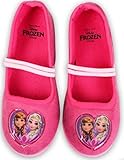Frozen Hausschuhe Eiskönigin Mädchen Schuhe Ballerinas (29 EU, numeric_29)
