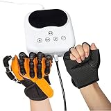 AMZOPDGS Rehabilitations-Roboterhandschuhe Schlaghandschiene mit Touchscreen, elektrisches Finger-Rehabilitations-Trainingsgerät für Patienten mit Handdysfunk
