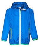Playshoes Unisex Kinder Faltbare Funktions-Jacke Regenjacke, Blau 7, 140