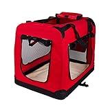 Mobiclinic, Balú, Transporttasche für Haustiere, Transportbox für Hunde, Katzen, Hasen, Hundetragetasche, tragbar und atmungsaktiv, Größe S, Unterstützt bis zu 8 kg, 50x34x36 cm, Faltbar, R