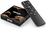 Retoo Smart TV Box mit TV Fernbedienung, Android TV-Box mit 2.4GHz Quadcore-Prozessor, Media Player mit Auflösung 4k und Full HD, Konverter (16GB 2GB RAM DDR3)