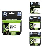 HP 950XL High Yield Schwarz Original Ink Cartridge 951XL High Yield Gelb Original Ink Cartridge 951XL High Yield Cyan Original Ink Cartridge 951XL High Yield Magenta Original Ink Cartridg