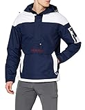 Columbia Pullover Challenger für Herren, Blau, Weiß (Collegiate Navy), L