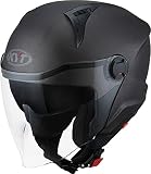 KYT D-City Plain Jethelm Anthrazit Matt XL (61)