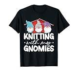 Knitting With My Gnomies Häkelgarn, zum Sammeln T-S