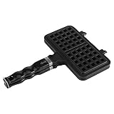 1 Stück Rechteck Form Antihaft Waffelform Backform Werkzeug Maker Pressplatte Küche W