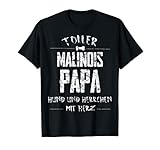 Toller Malinois Papa mit Herz - Herren Malinois Geschenk T-S