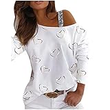 Damen Langarmshirt tichert Damen Bluse Shirt Langarmshirt Damen Jogginghose Batik Sommer Tshirt Damen t Shirt Damen Lang